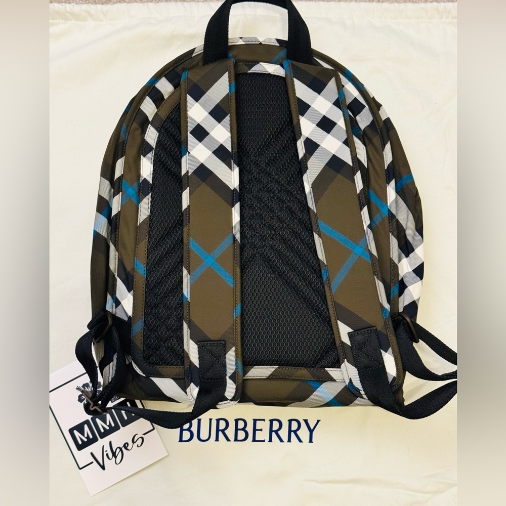 Burberry Shield Check Pattern Backpack #170968 - … - image 5
